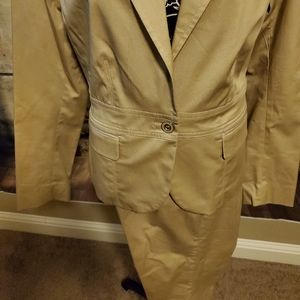 Khaki suit